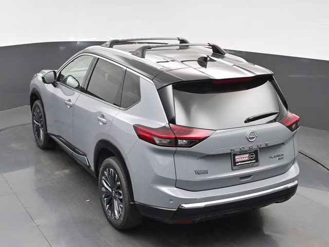 2026 Boulder Gray/Super Black Nissan Rogue Platinum AWD SUV