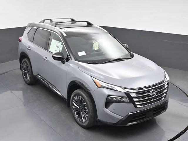 2026 Boulder Gray/Super Black Nissan Rogue Platinum AWD SUV