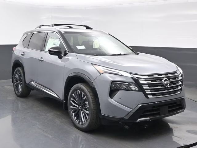 2026 Boulder Gray/Super Black Nissan Rogue Platinum AWD SUV