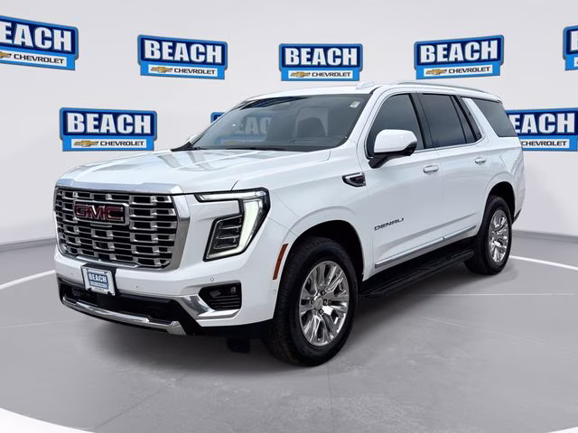 2025 Summit White GMC Yukon Denali 4X4 SUV