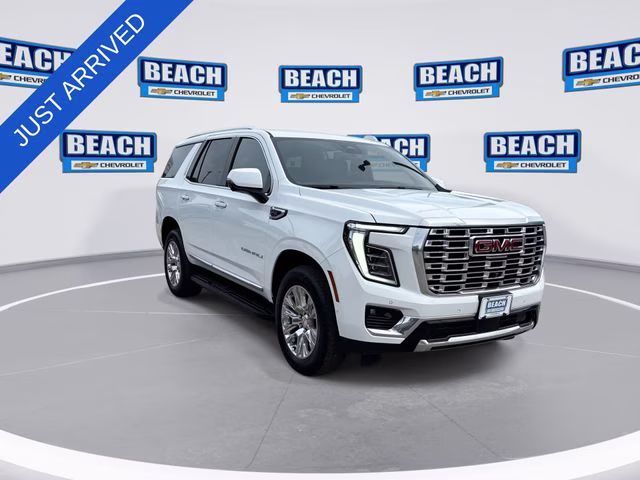 2025 Summit White GMC Yukon Denali 4X4 SUV