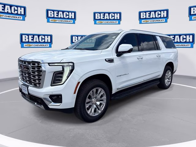2025 Summit White GMC Yukon XL Denali 4X4 SUV