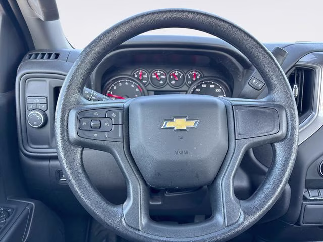 2025 Summit White Chevrolet Silverado 1500 WT RWD Truck