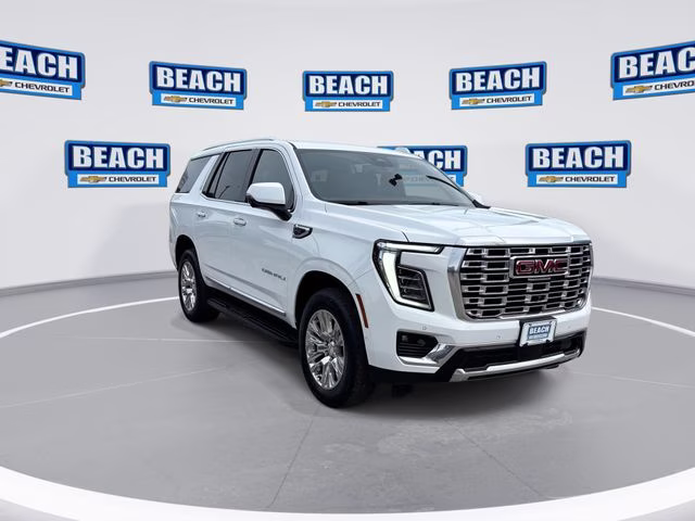 2025 Summit White GMC Yukon Denali 4X4 SUV