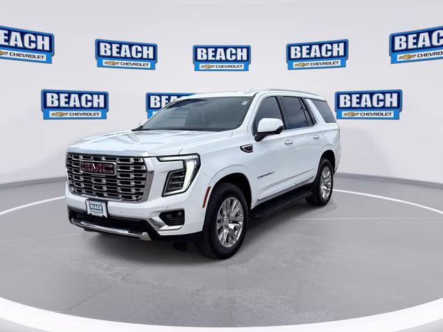 2025 Summit White GMC Yukon Denali 4X4 SUV