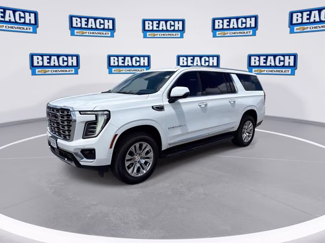 2025 Summit White GMC Yukon XL Denali 4X4 SUV