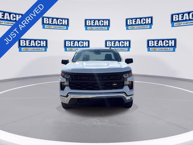2025 Summit White Chevrolet Silverado 1500 WT RWD Truck