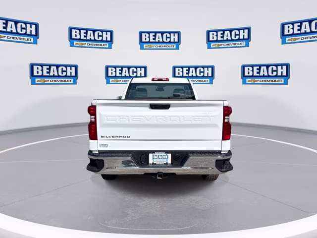 2025 Summit White Chevrolet Silverado 1500 WT RWD Truck