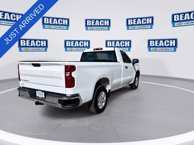 2025 Summit White Chevrolet Silverado 1500 WT RWD Truck