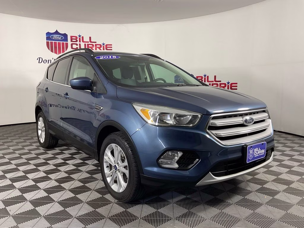 2018 Blue Metallic Ford Escape SE 4X4 SUV