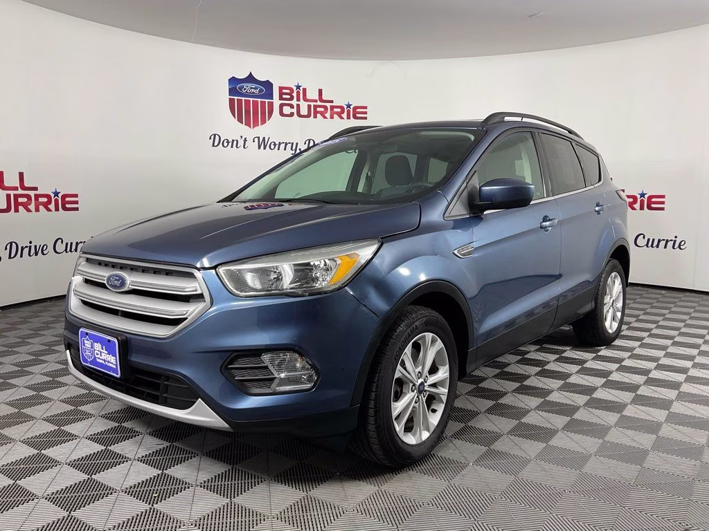 2018 Blue Metallic Ford Escape SE 4X4 SUV