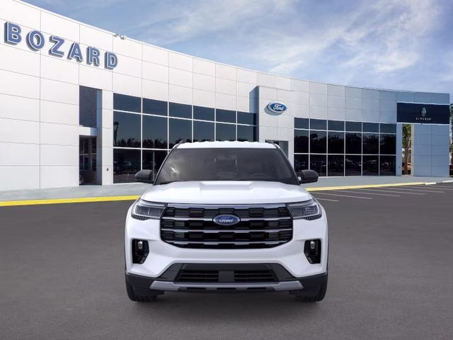 2026 Star White Metallic Tri-Coat Ford Explorer Active 4X4 SUV