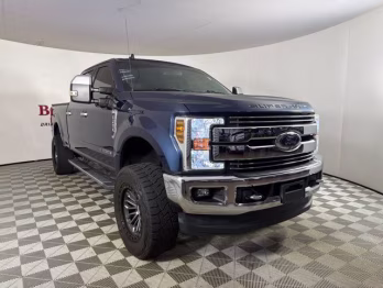 2019 Blue Ford Super Duty F-250 SRW Lariat 4X4 Truck