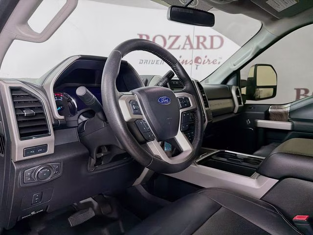 2019 Blue Ford Super Duty F-250 SRW Lariat 4X4 Truck