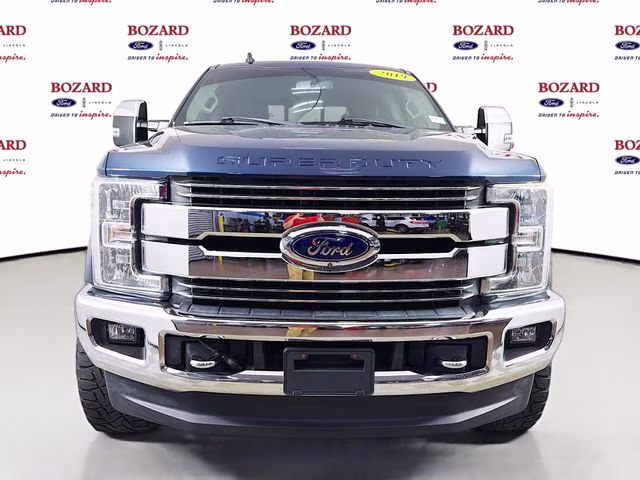 2019 Blue Ford Super Duty F-250 SRW Lariat 4X4 Truck