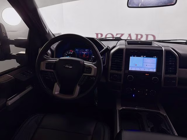 2019 Blue Ford Super Duty F-250 SRW Lariat 4X4 Truck