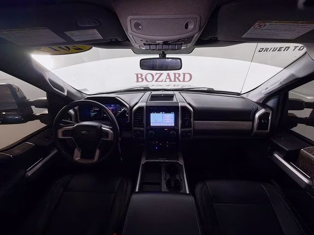 2019 Blue Ford Super Duty F-250 SRW Lariat 4X4 Truck