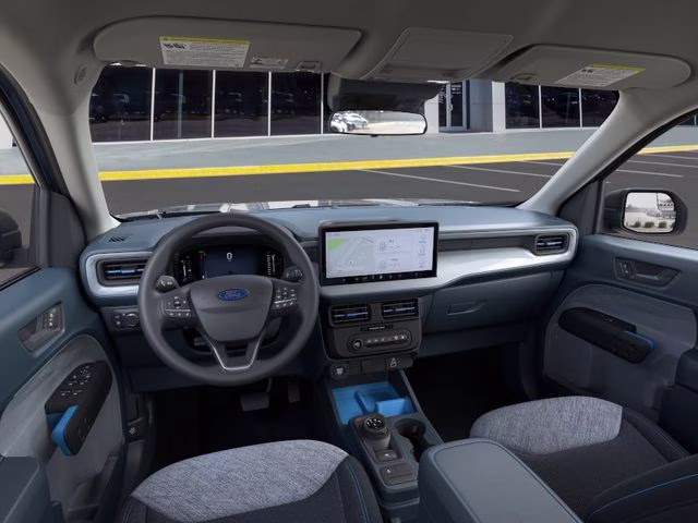 2026 Azure Gray Metallic Tri-Coat Ford Maverick XLT FWD Truck