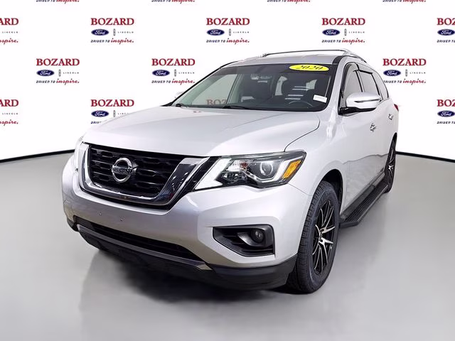 2020 Brilliant Silver Metallic Nissan Pathfinder SV 4X4 SUV