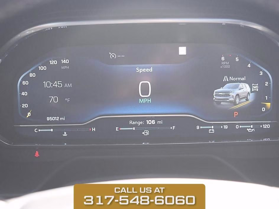 2022 Black Chevrolet Tahoe Z71 4X4 SUV