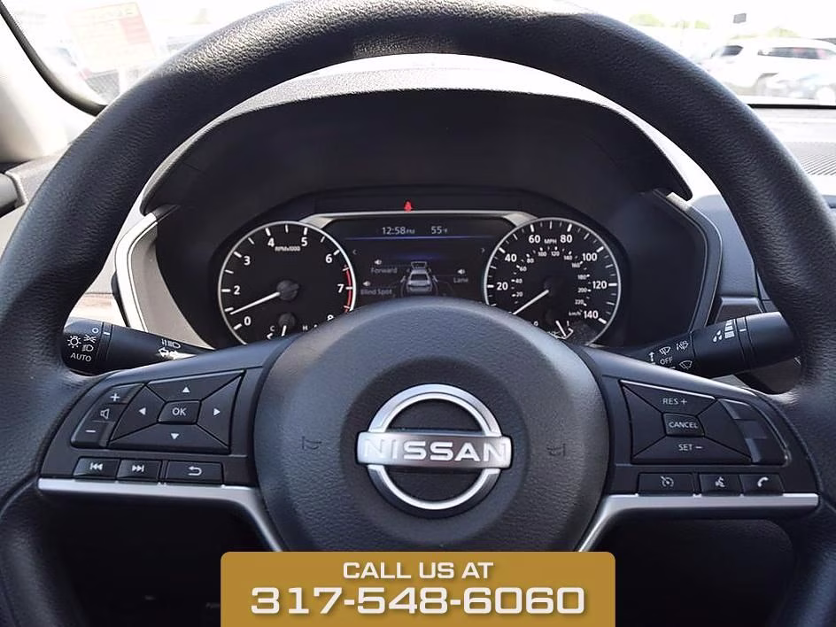 2025 Glacier White Nissan Altima 2.5 SV FWD Sedan