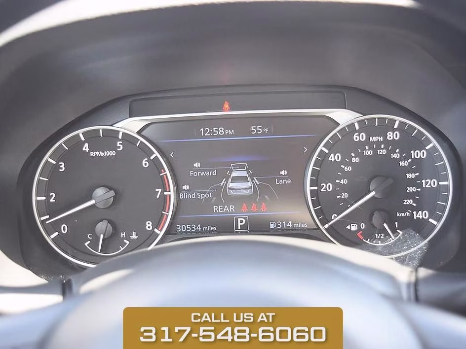 2025 Glacier White Nissan Altima 2.5 SV FWD Sedan