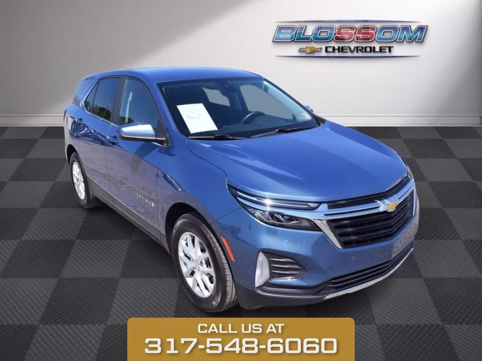 2024 Lakeshore Blue Chevrolet Equinox LT FWD SUV