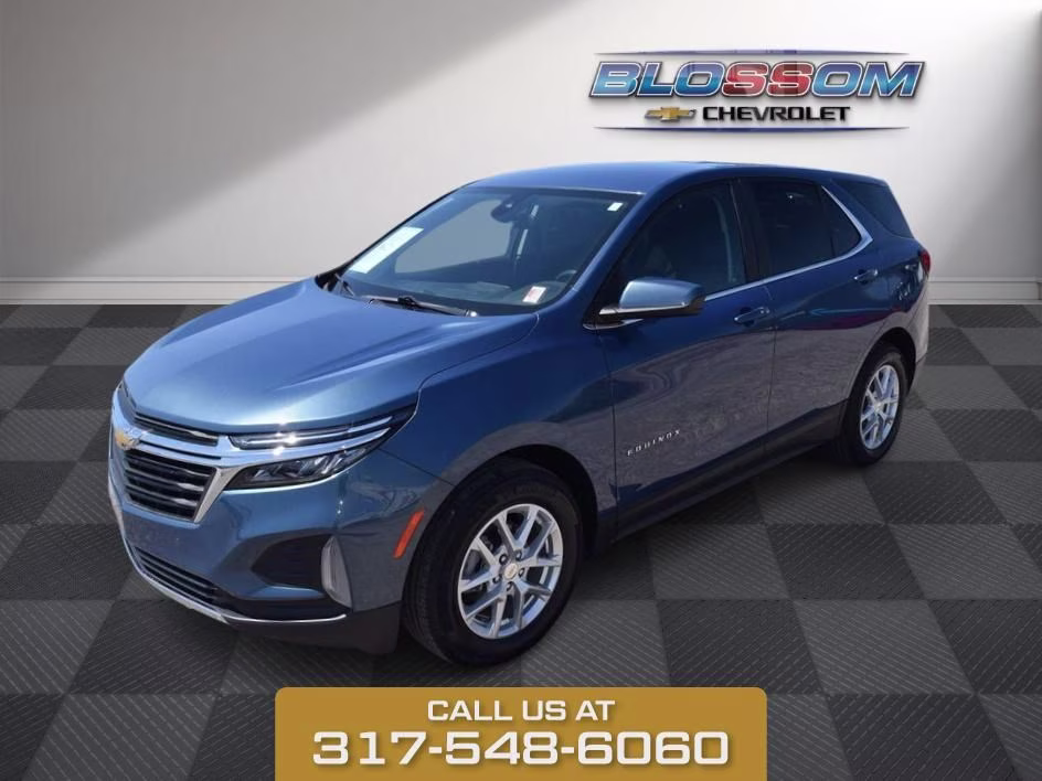 2024 Lakeshore Blue Chevrolet Equinox LT FWD SUV