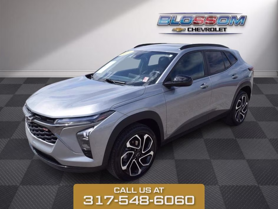 2025 Sterling Gray Metallic Chevrolet Trax 2RS FWD SUV