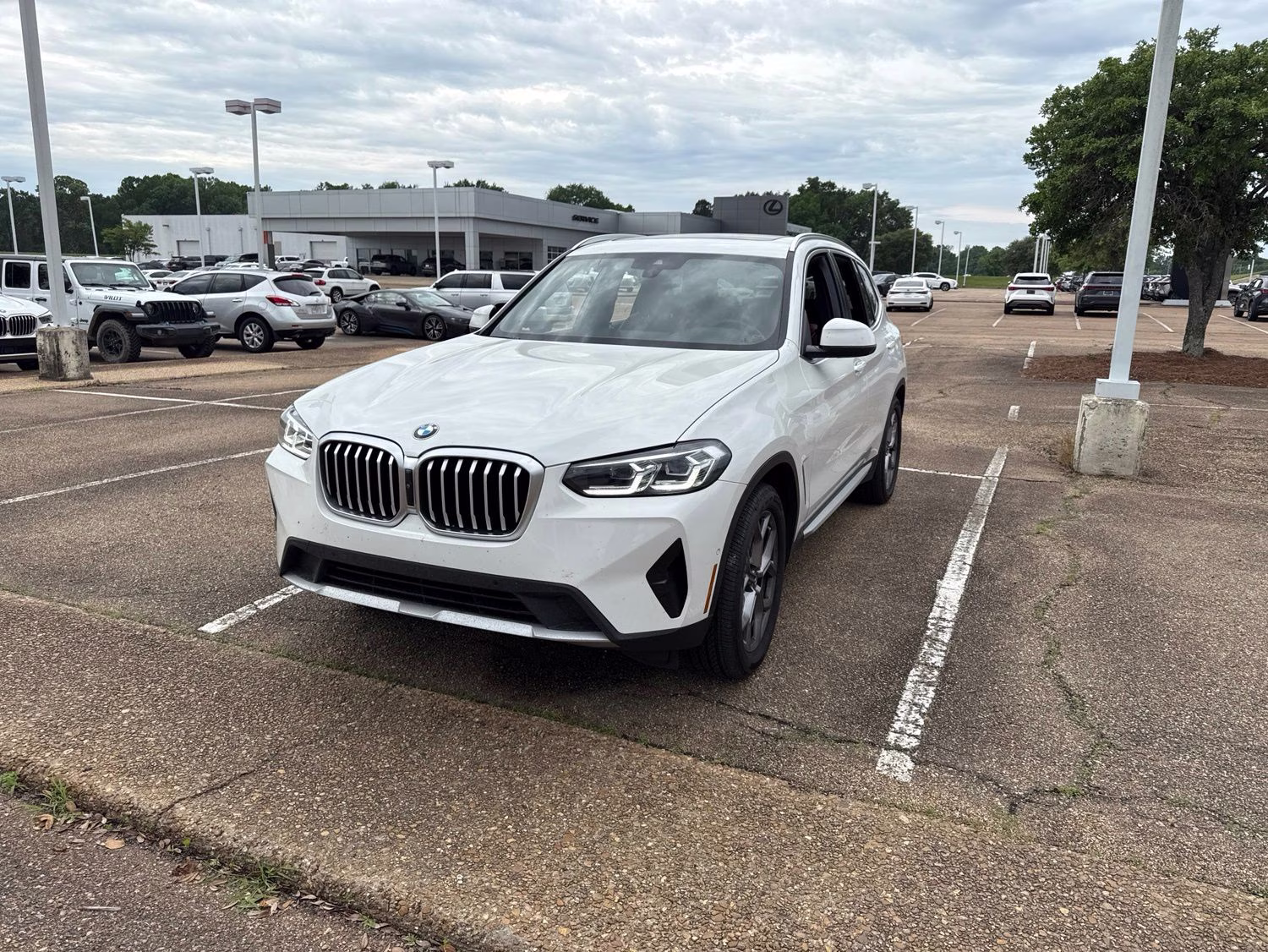 2024 Alpine White BMW X3 sDrive30i RWD SUV