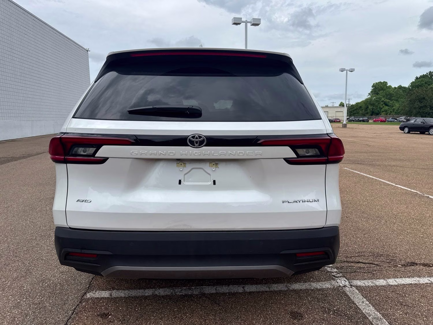 2025 Pearl Toyota Grand Highlander Platinum AWD SUV