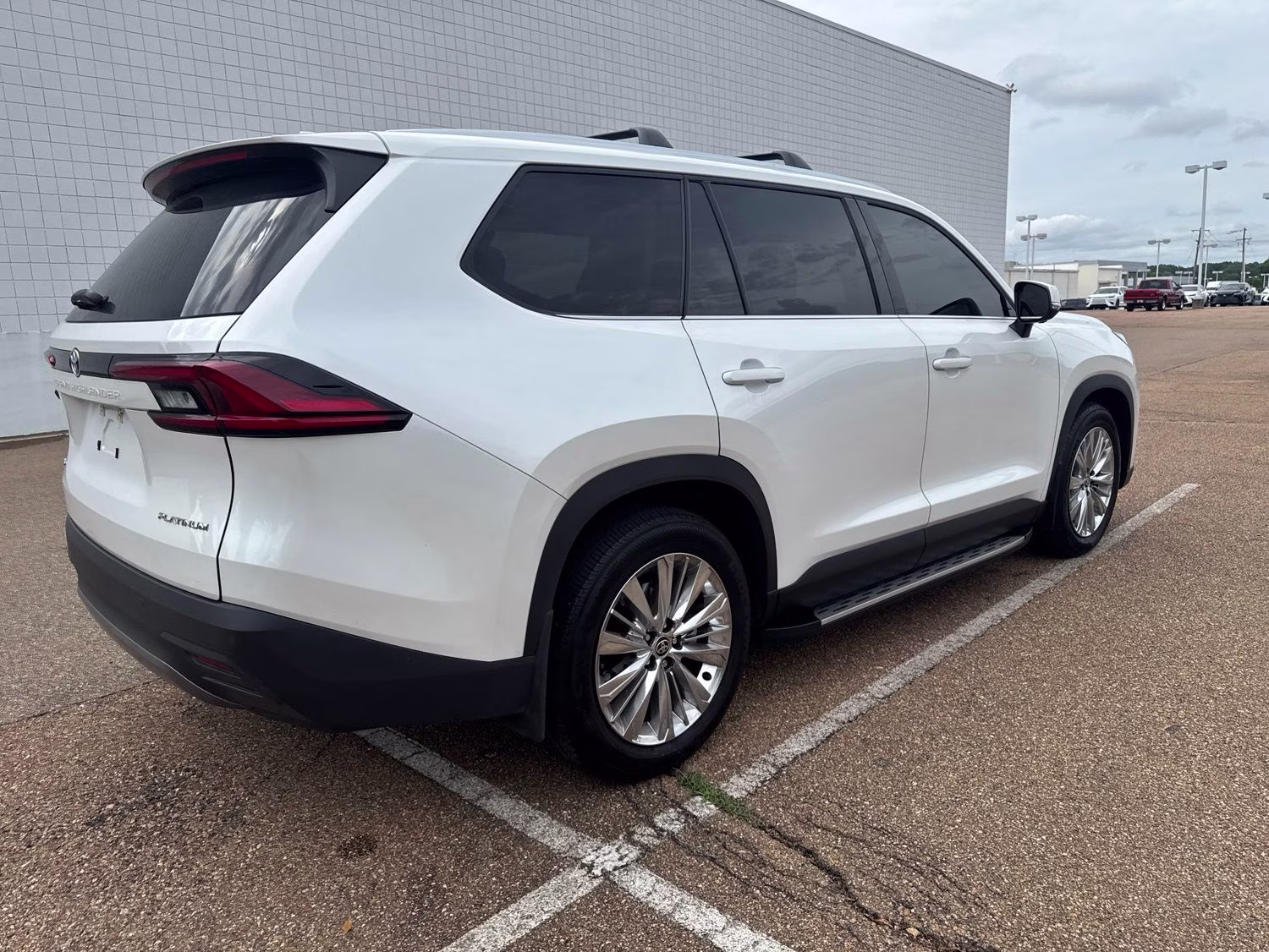 2025 Pearl Toyota Grand Highlander Platinum AWD SUV