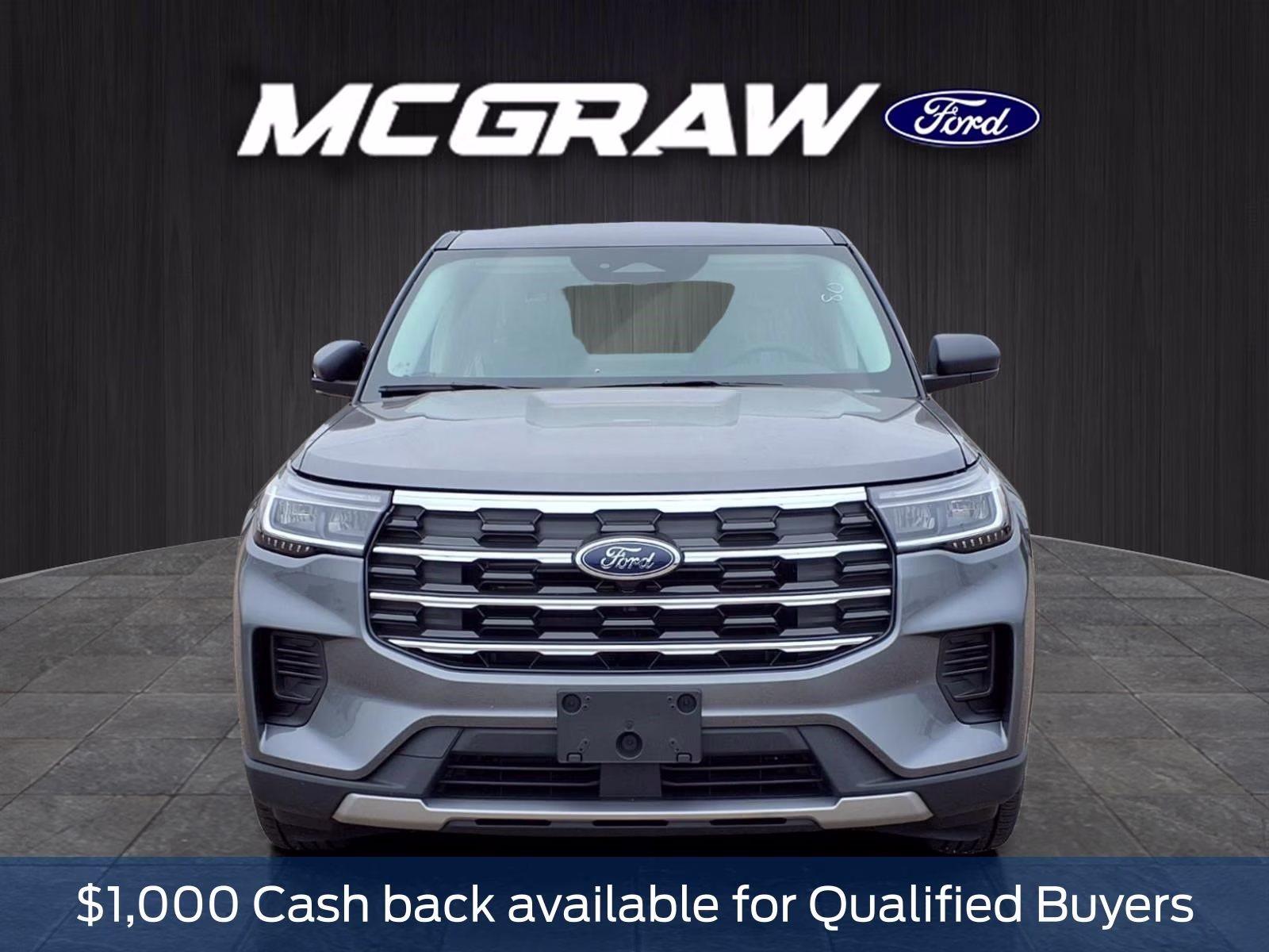 2026 Gray Ford Explorer Active RWD SUV