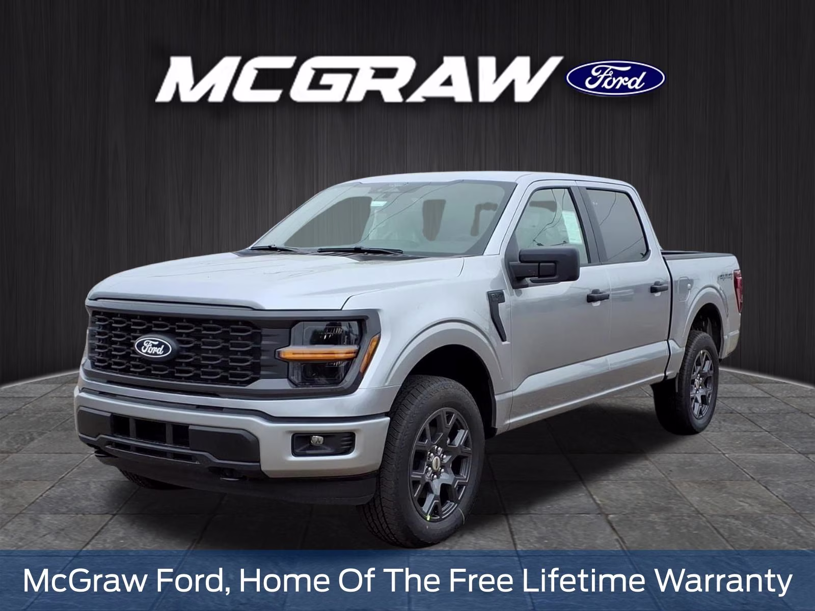 2026 Silver Ford F-150 STX 4X4 Truck