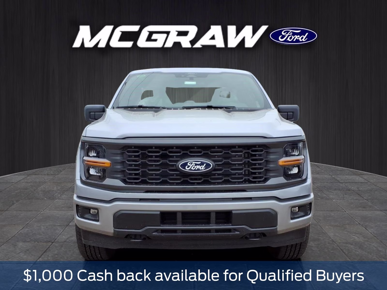 2026 Silver Ford F-150 STX 4X4 Truck
