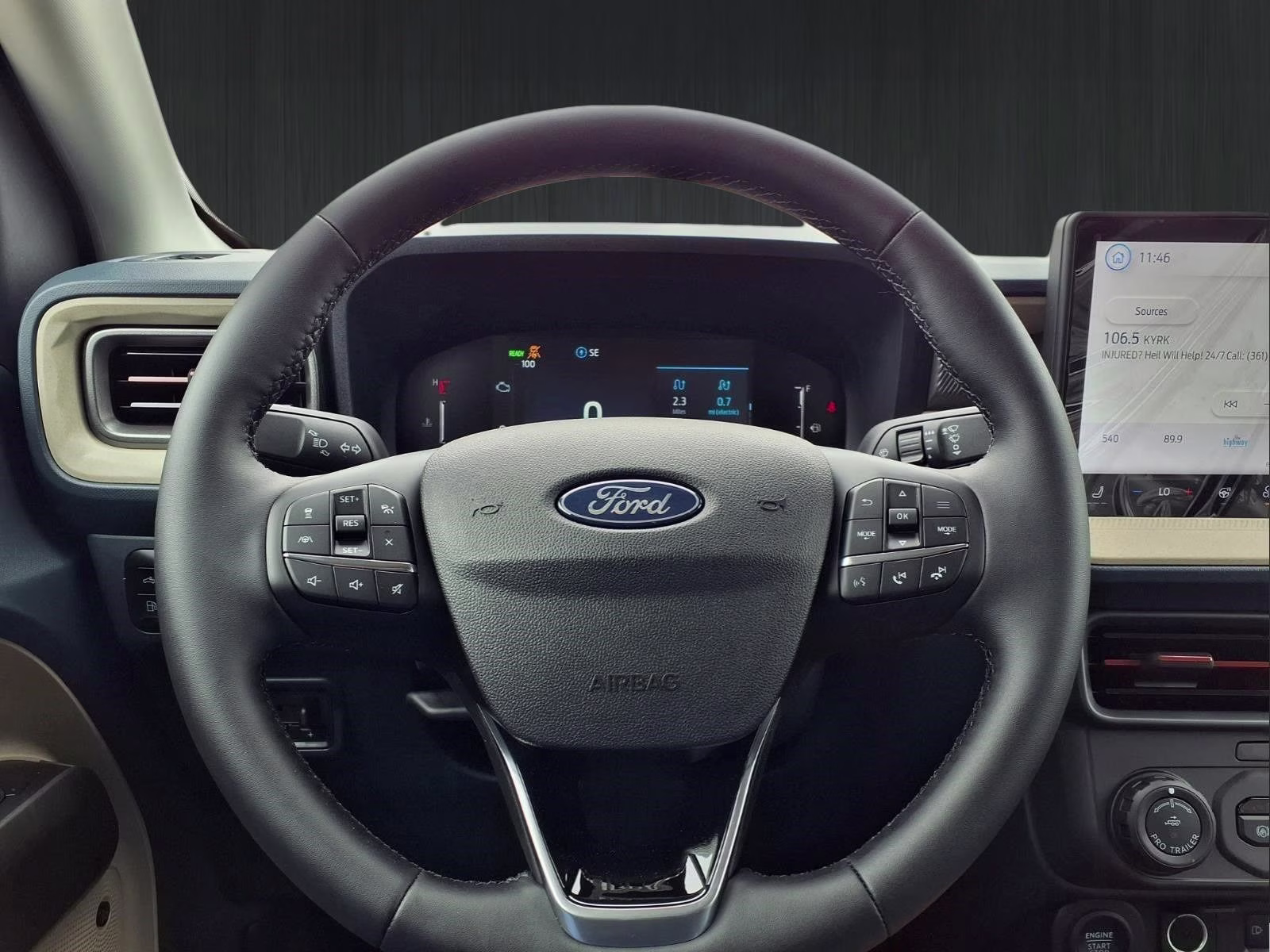 2026 White Ford Maverick Lariat AWD Truck