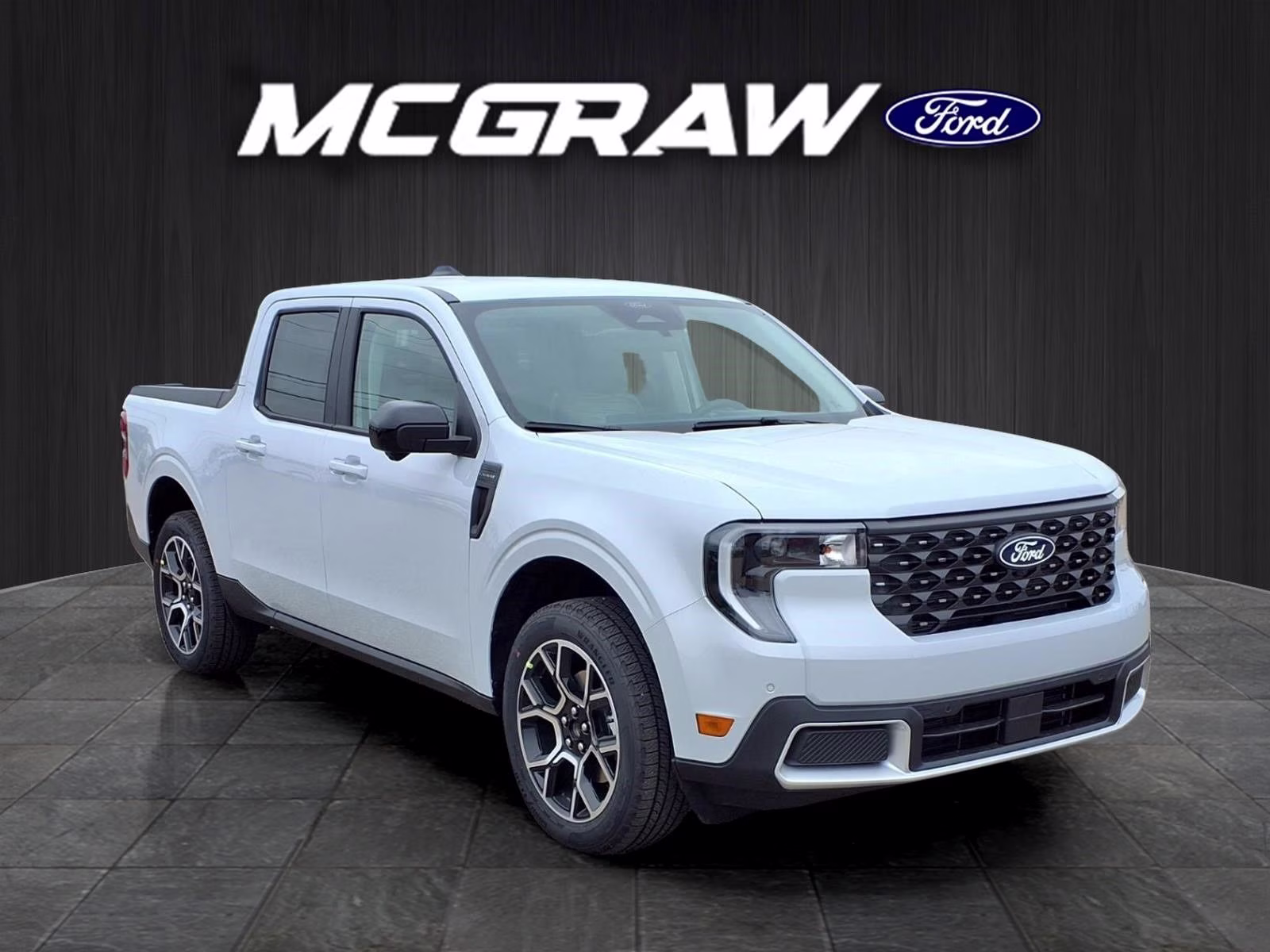 2026 White Ford Maverick Lariat AWD Truck