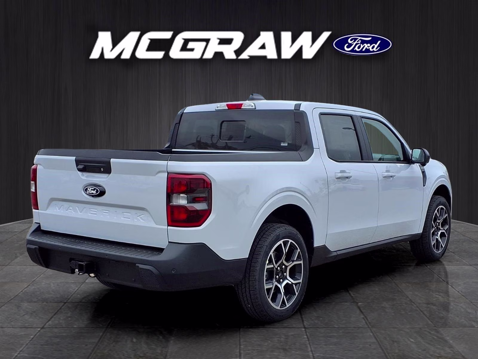 2026 White Ford Maverick Lariat AWD Truck
