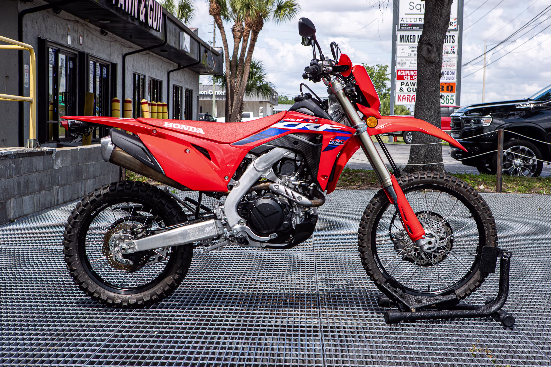 2024 Red Honda CRF450L Motorcycle