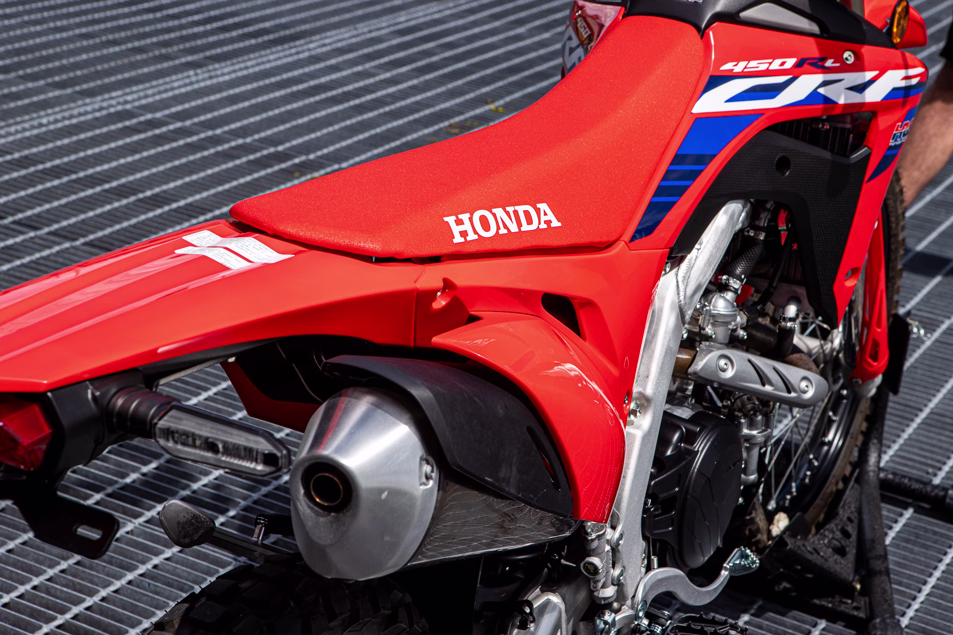 2024 Red Honda CRF450L Motorcycle