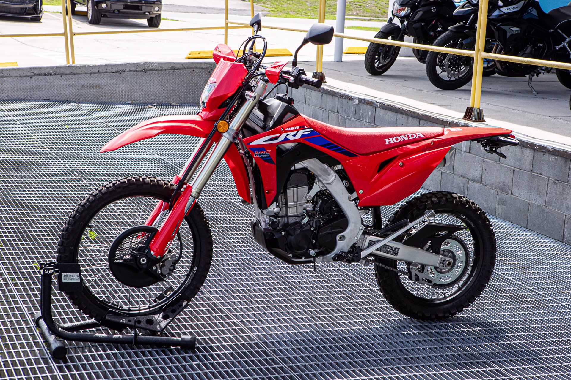 2024 Red Honda CRF450L Motorcycle