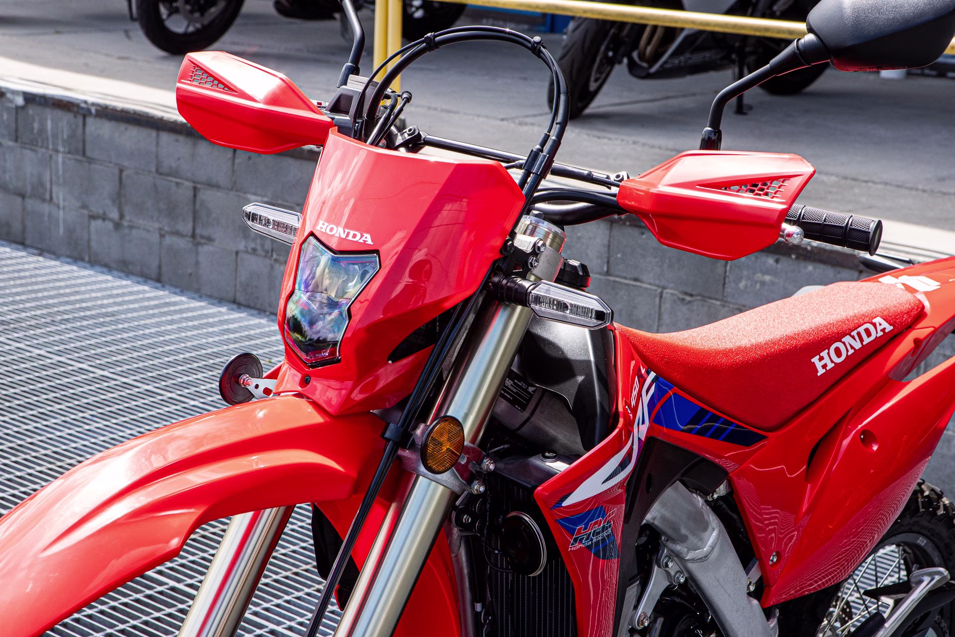 2024 Red Honda CRF450L Motorcycle