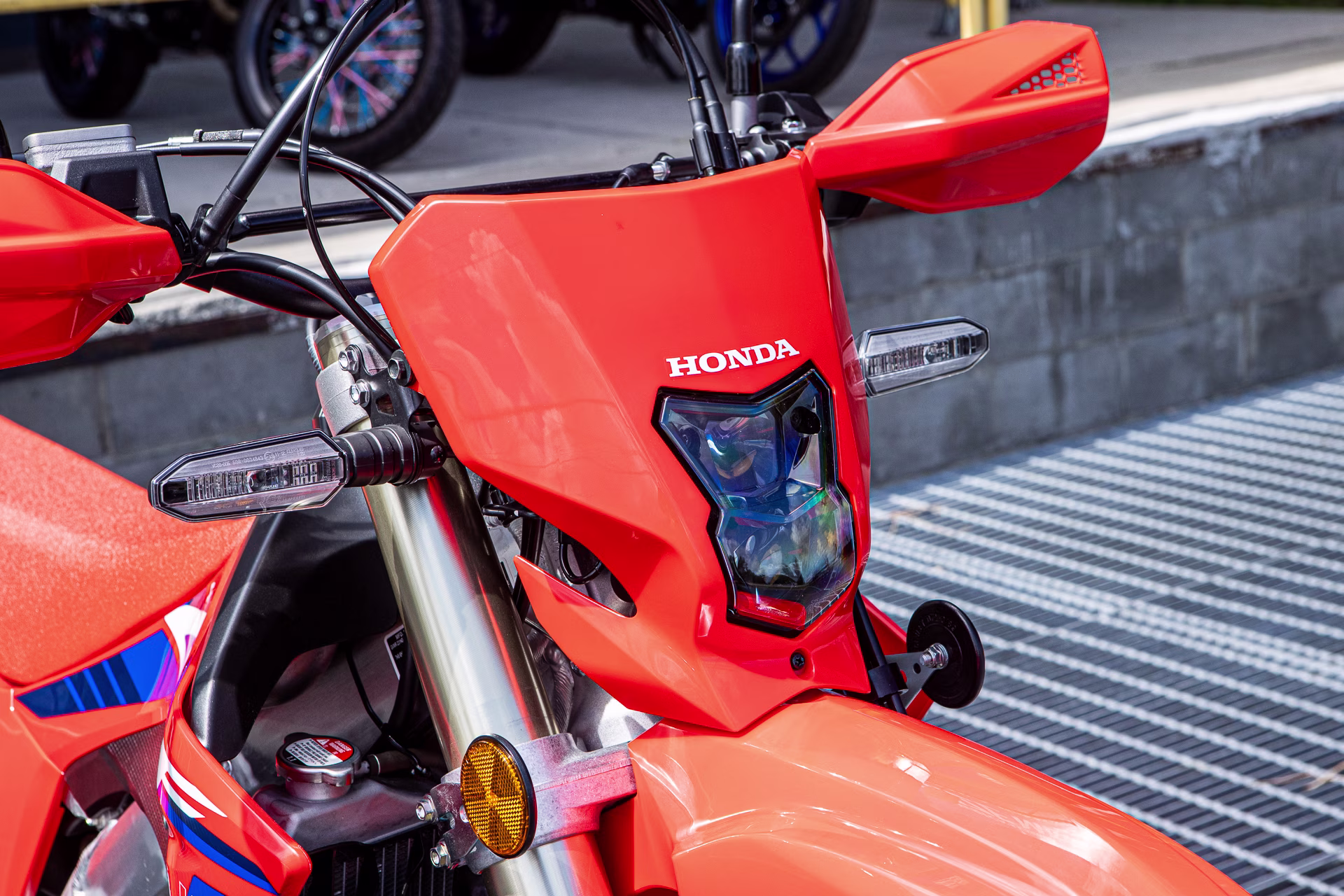2024 Red Honda CRF450L Motorcycle