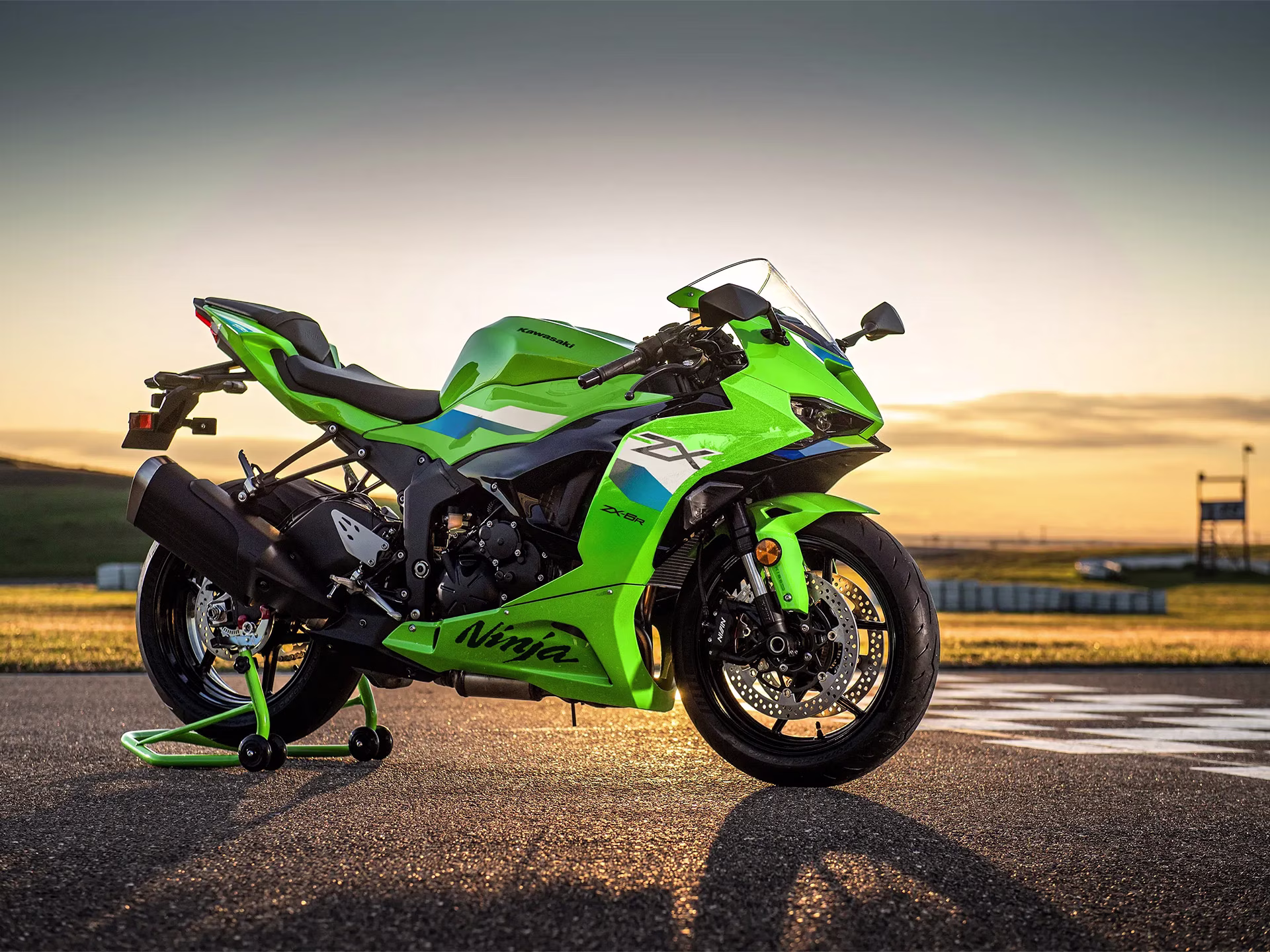 2026 Lime Green Kawasaki Ninja ZX-6R ABS ZX-6R ABS Motorcycle