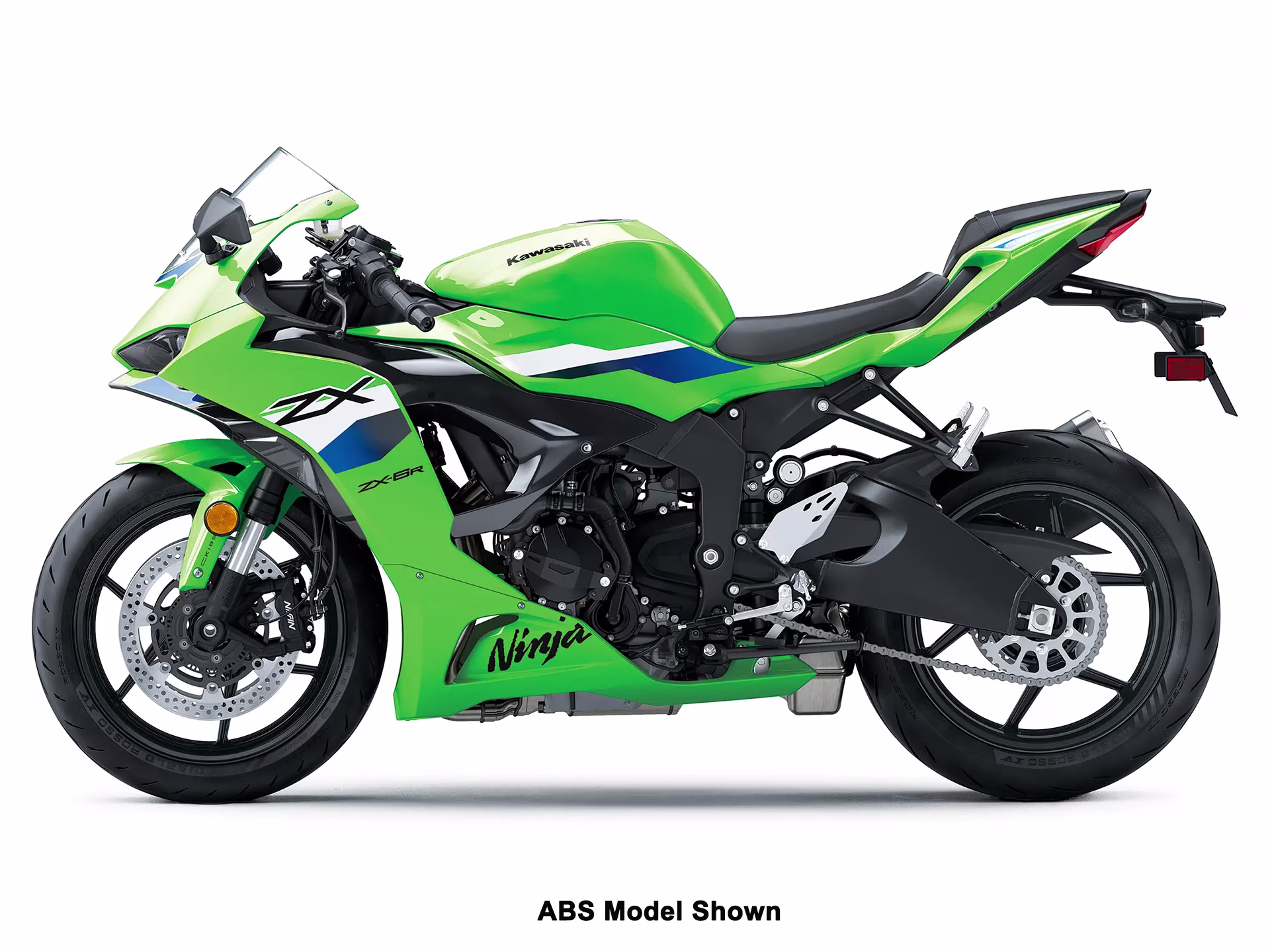 2026 Lime Green Kawasaki Ninja ZX-6R ZX-6R ABS Motorcycle