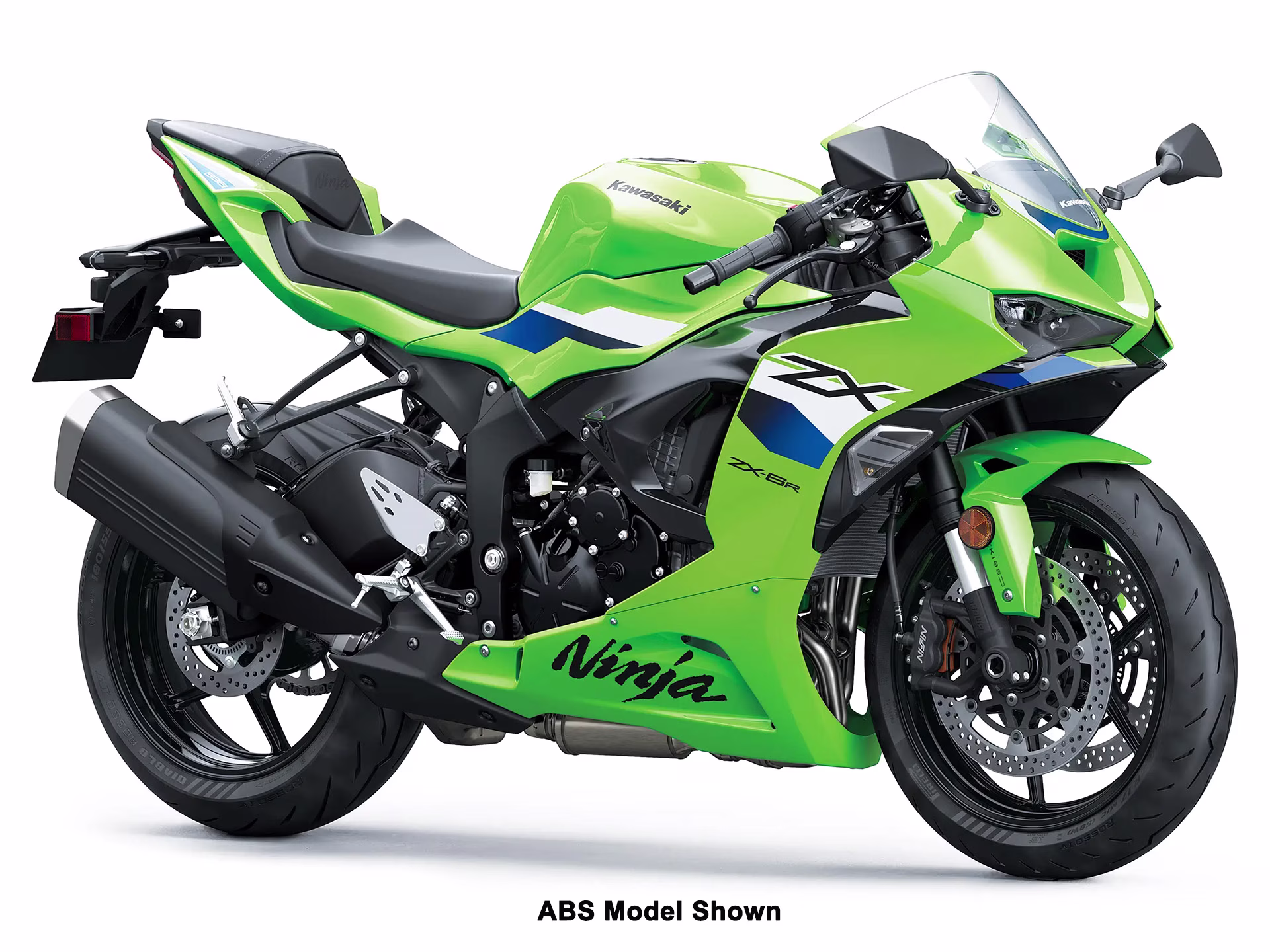 2026 Lime Green Kawasaki Ninja ZX-6R ZX-6R ABS Motorcycle