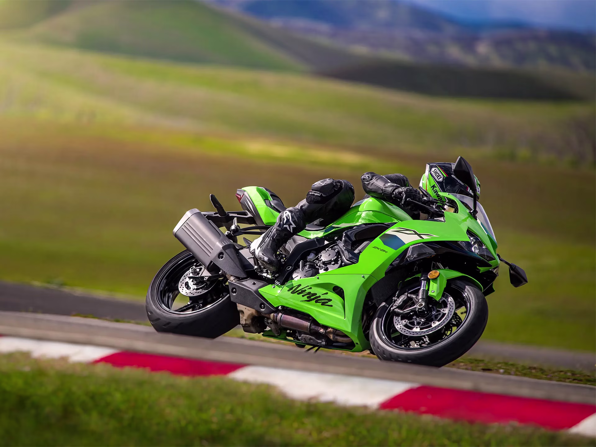 2026 Lime Green Kawasaki Ninja ZX-6R ZX-6R ABS Motorcycle