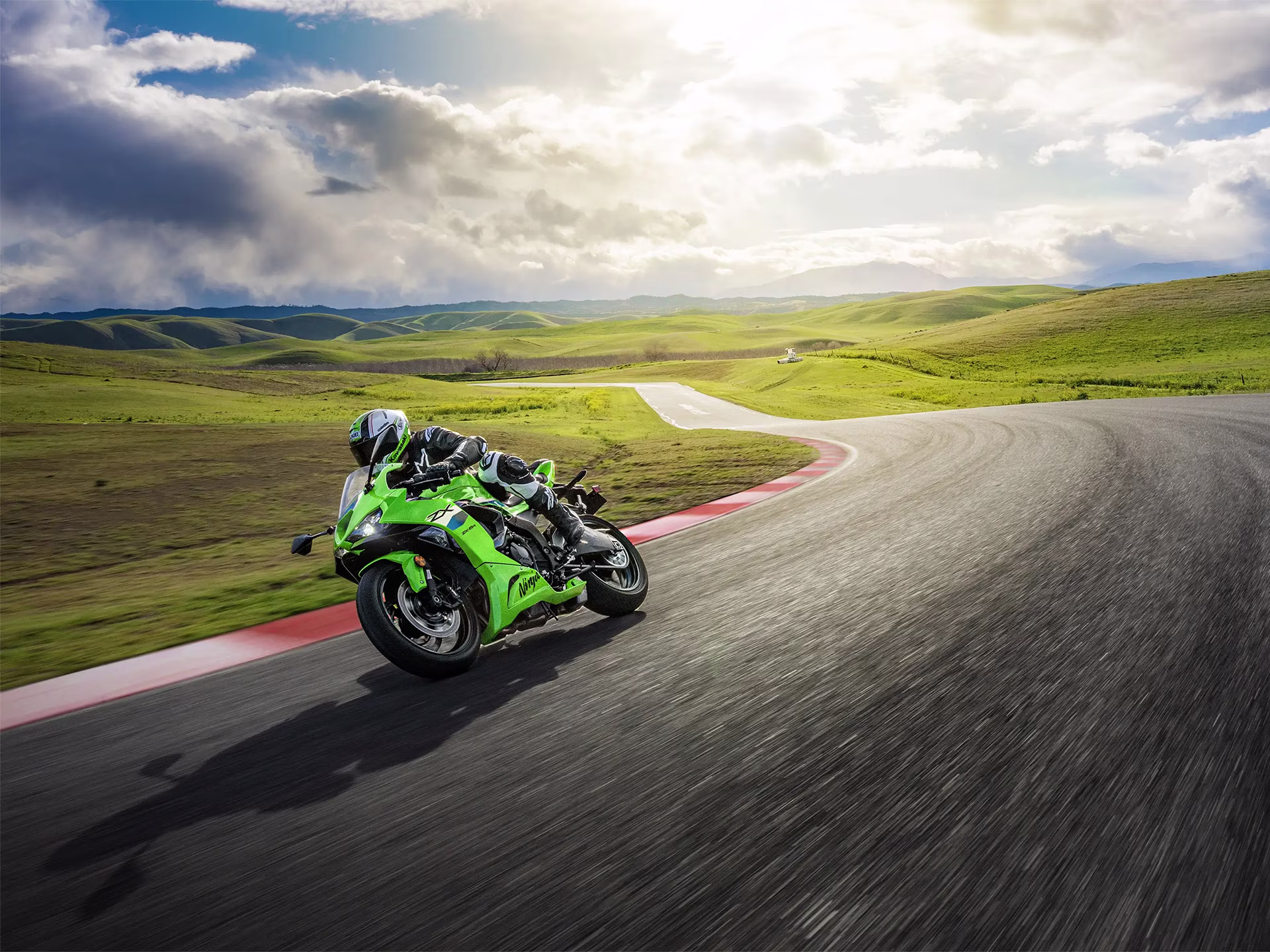 2026 Lime Green Kawasaki Ninja ZX-6R ZX-6R ABS Motorcycle