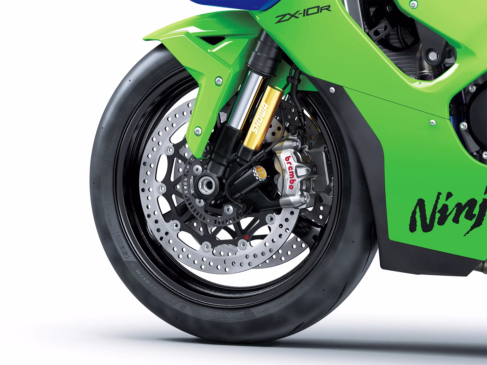 2026 Lime Green / Blue 24 Kawasaki Ninja ZX-10R ABS Motorcycle