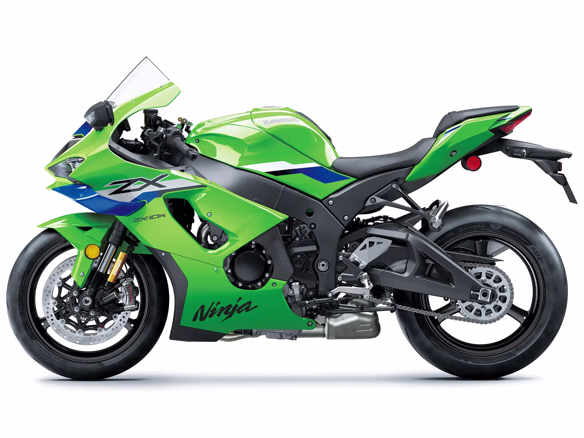 2026 Lime Green / Blue 24 Kawasaki Ninja ZX-10R ABS Motorcycle